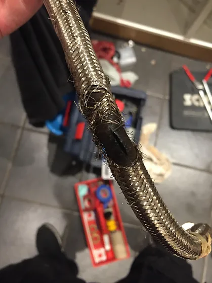 BDJ Plumbing Services Exeter, Burst Flexible tap tail.jpg